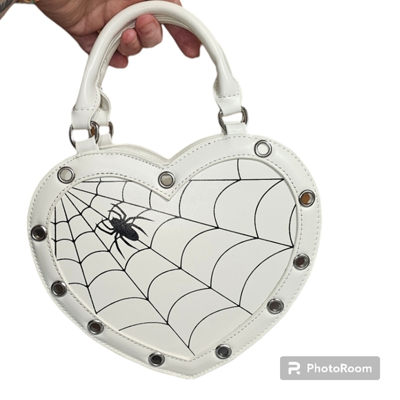 Y2K PRINCESS GRUNGE GOTH CROSSBODY BAG - NEW! - Picture 3 of 15